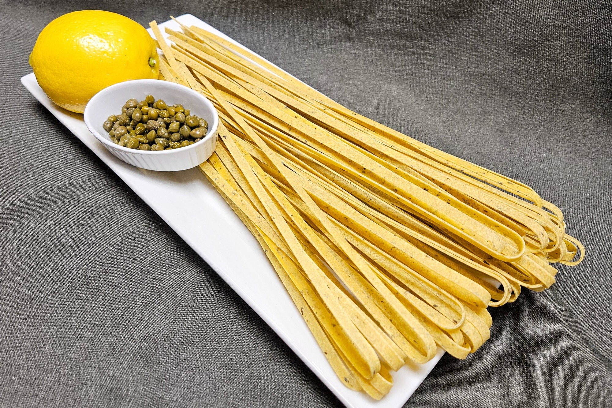 Lemon Caper Fettuccine - 16 oz.