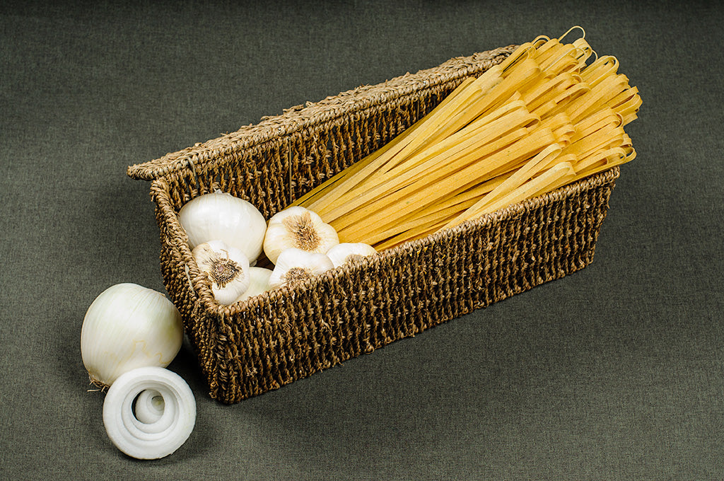 Pappardelle's Garlic Toasted Onion Fettuccine