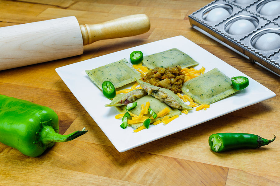 Pappardelle's Chile Verde & Cheddar Cheese Ravioli