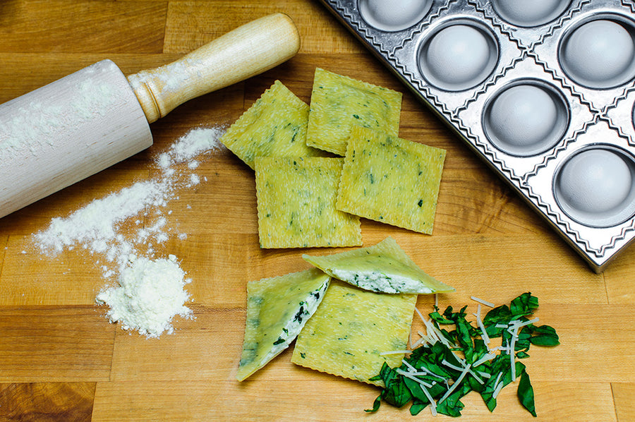 Pappardelle's Chopped Spinach & Four Cheese Ravioli