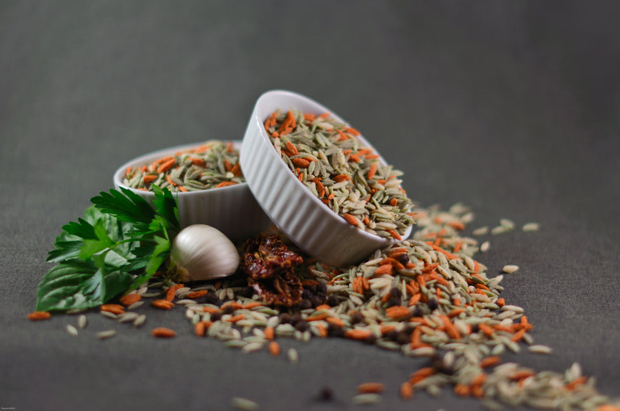 <b>Gluten-Free</b> Italian Pesto Blend Orzo - 9 oz.