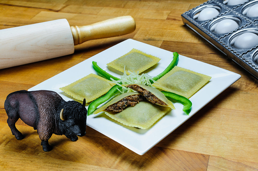 Pappardelle's Italian Style Buffalo Meat Ravioli