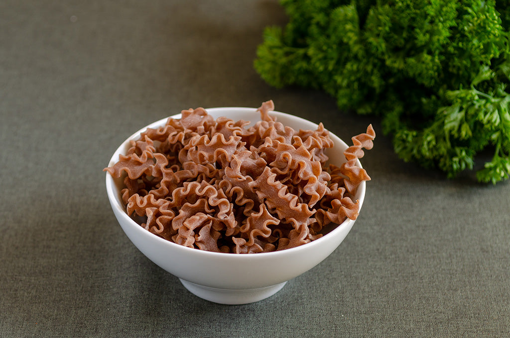 <b>Organic</b> Ancient Grain Farro Mafaldine - 9 oz.