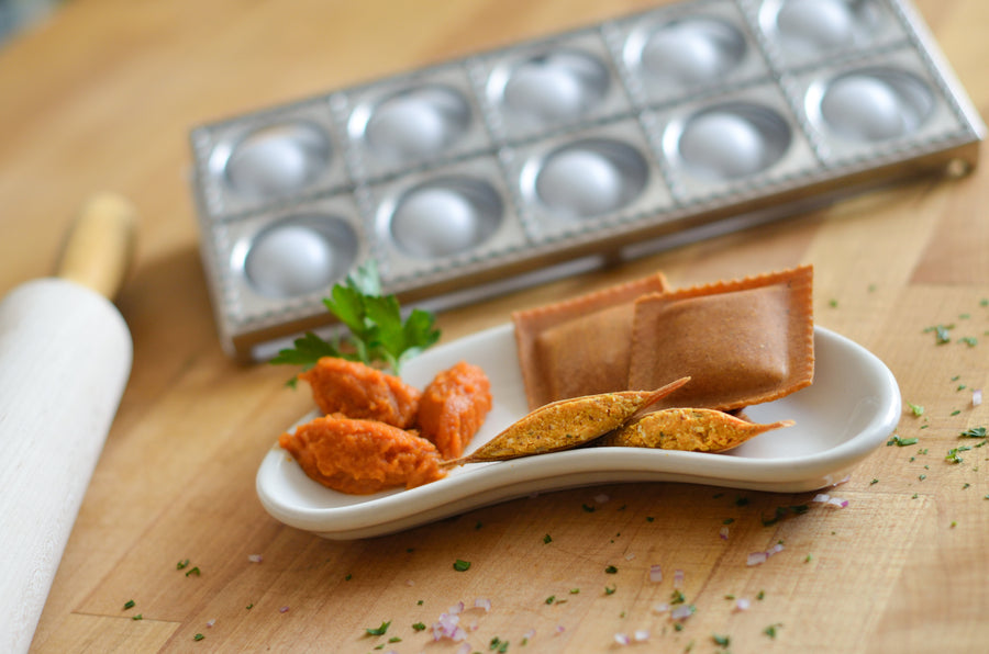 Savory Pumpkin Ravioli in Pumpkin Dough - 12 PC, About 12 oz