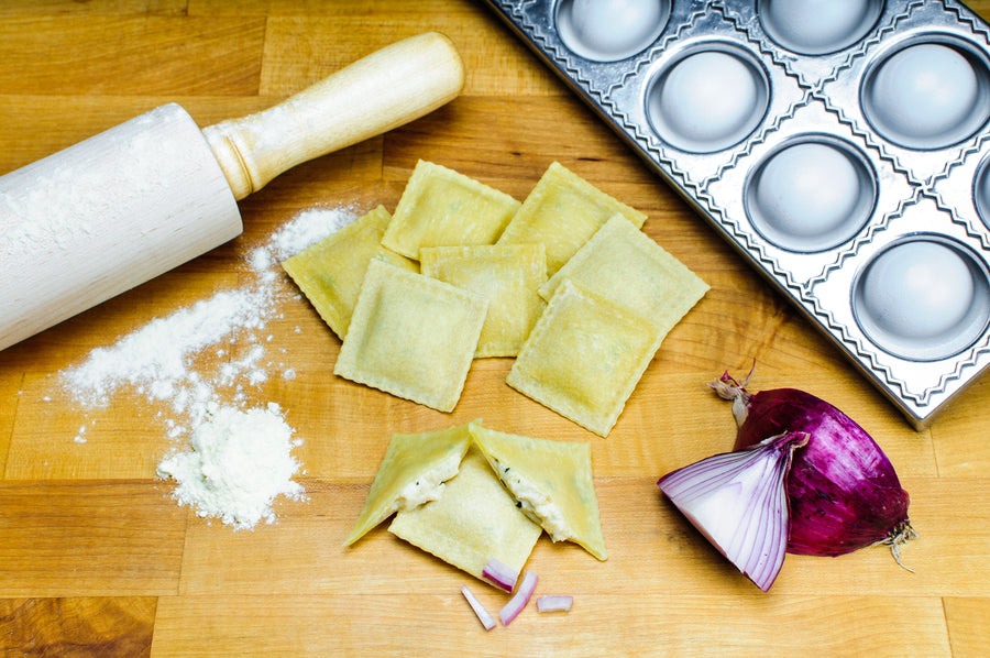 Sweet Onion Gruyere Ravioli in Egg Dough - 24 PC, About 12 oz